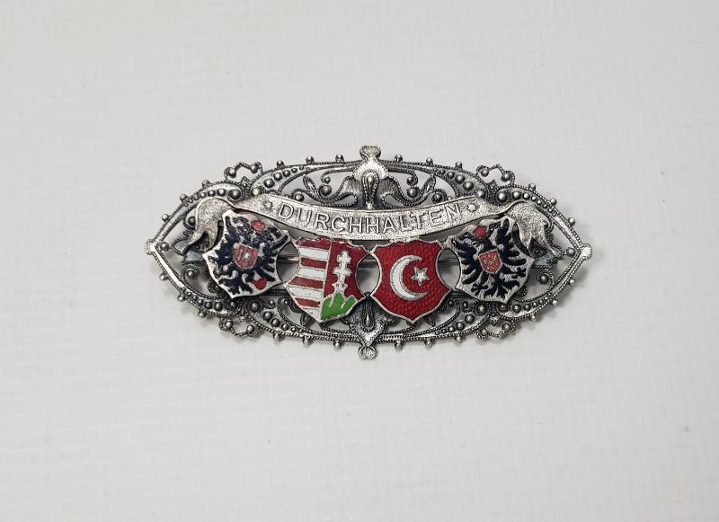 1. DÜNYA SAVAŞI GÜMÜŞ İTTİFAK ROZET 