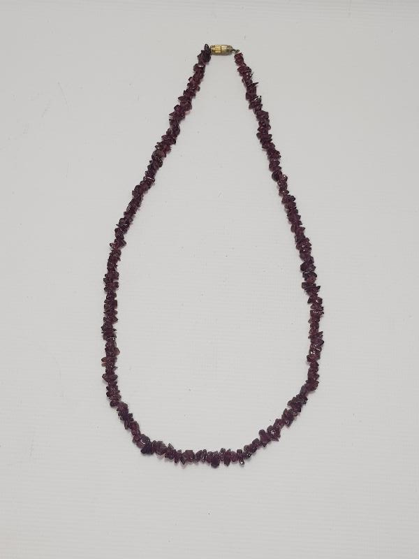 AMETİST TAŞLI KOLYE 