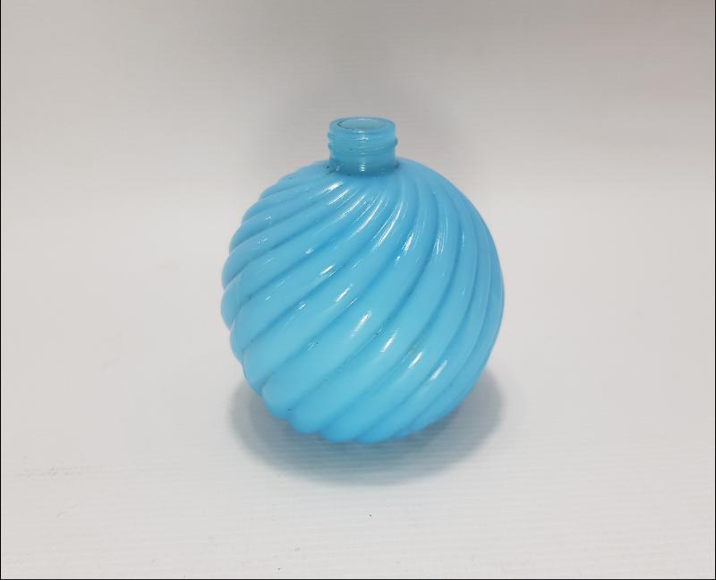 ANTİKA MAVİ RENKLİ OPAL PARFÜM ŞİŞESİ