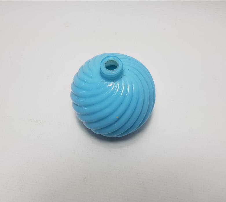 ANTİKA MAVİ RENKLİ OPAL PARFÜM ŞİŞESİ