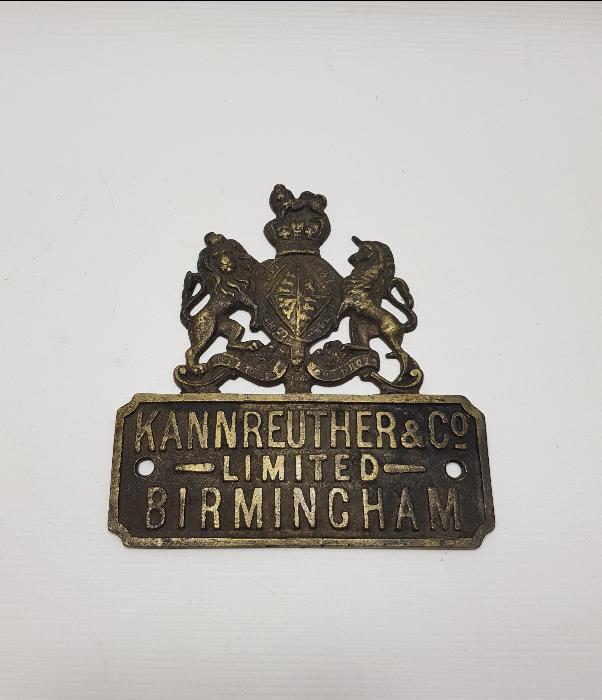 ANTİKA PARA KASASI ETİKETİ 