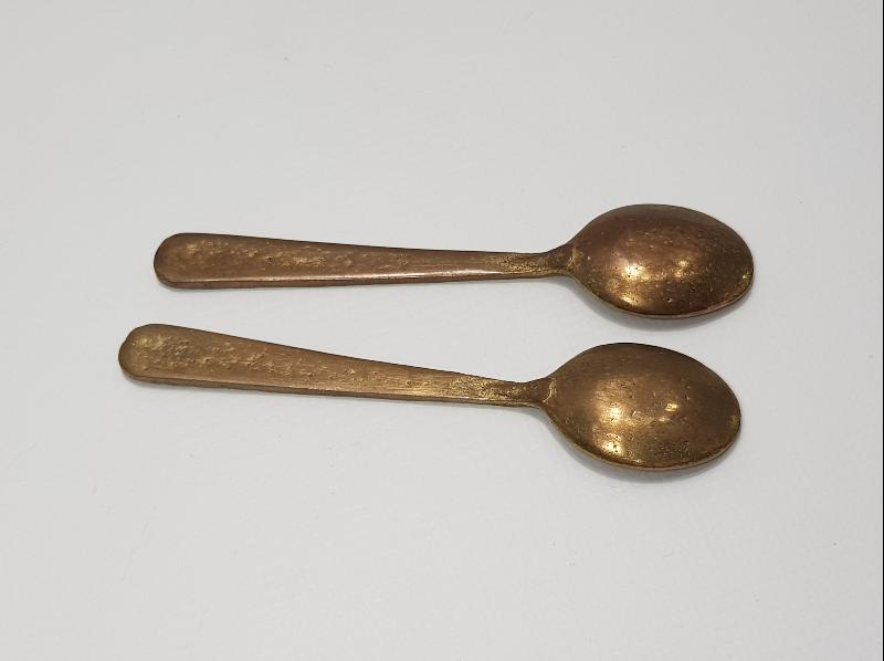 BİR ÇİFT MİNELİ KAŞIK 