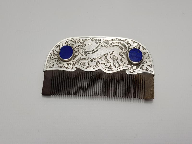 GÜMÜŞ GİYDİRME ANTİK TARAK 