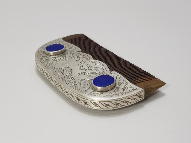 GÜMÜŞ GİYDİRME ANTİK TARAK 