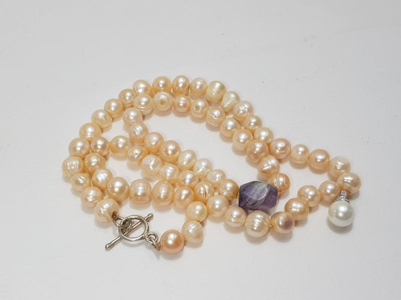 İNCİ KOLYE VE BİLEKLİK 