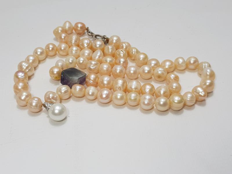 İNCİ KOLYE VE BİLEKLİK 