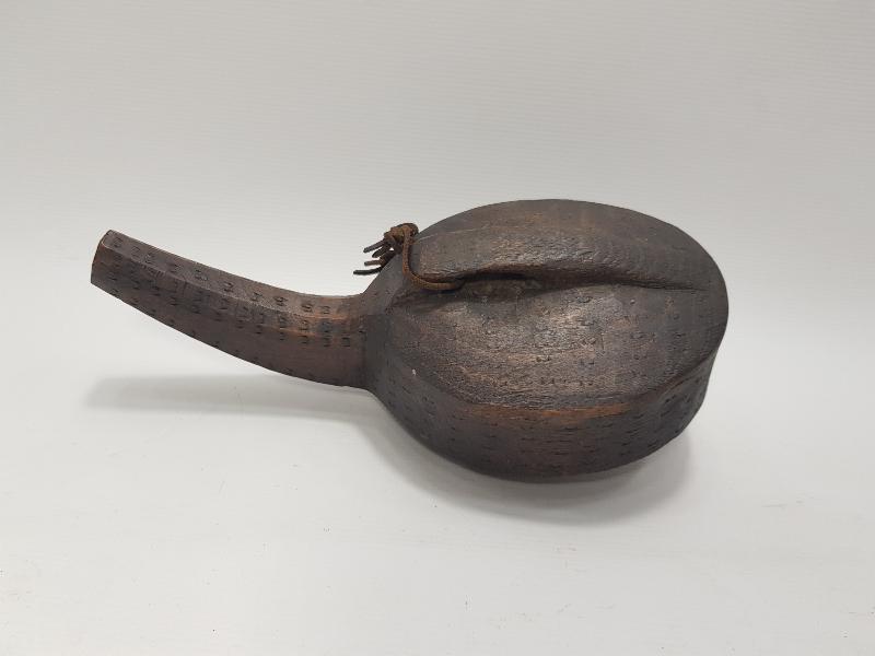 OSMANLI AHŞAP BARUTLUK 