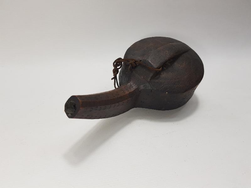 OSMANLI AHŞAP BARUTLUK 