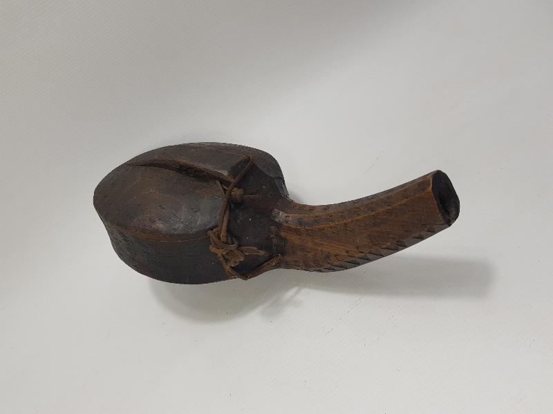 OSMANLI AHŞAP BARUTLUK 