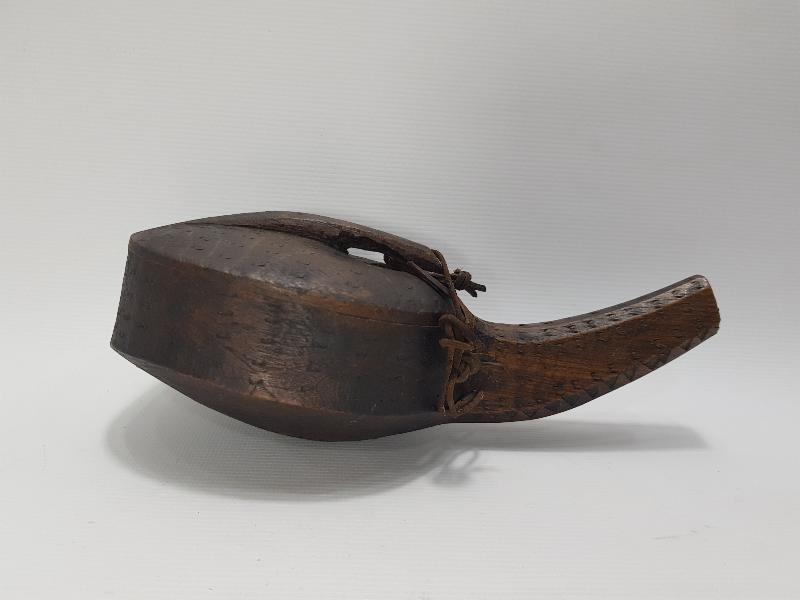 OSMANLI AHŞAP BARUTLUK 