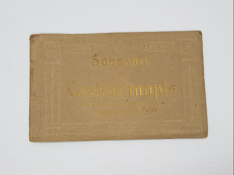 OSMANLI DÖNEMİ FARKLI FORMDA İSTANBUL KARTPOSTAL ALBÜMÜ