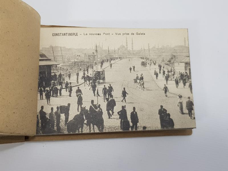 OSMANLI DÖNEMİ FARKLI FORMDA İSTANBUL KARTPOSTAL ALBÜMÜ