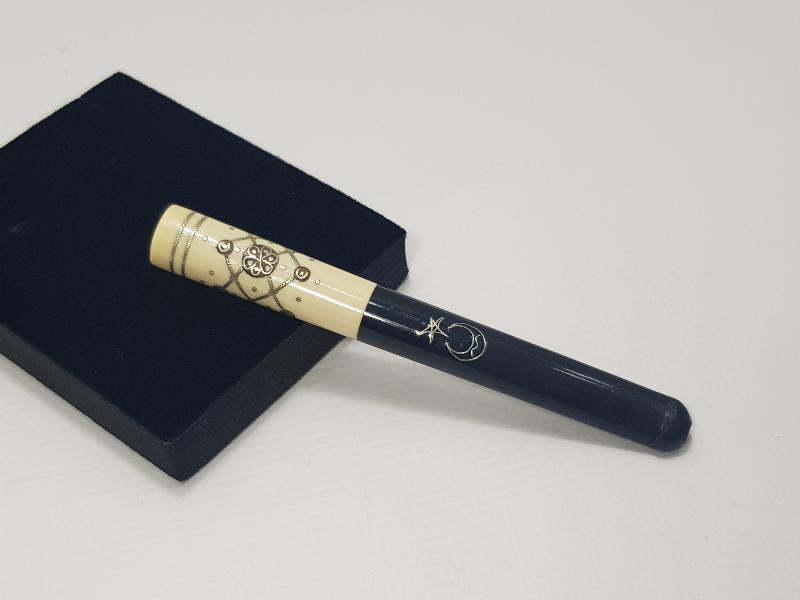 OSMANLI DÖNEMİ GÜMÜŞ ÇAKMA TUĞRALI VE AY YILDIZLI AĞIZLIK