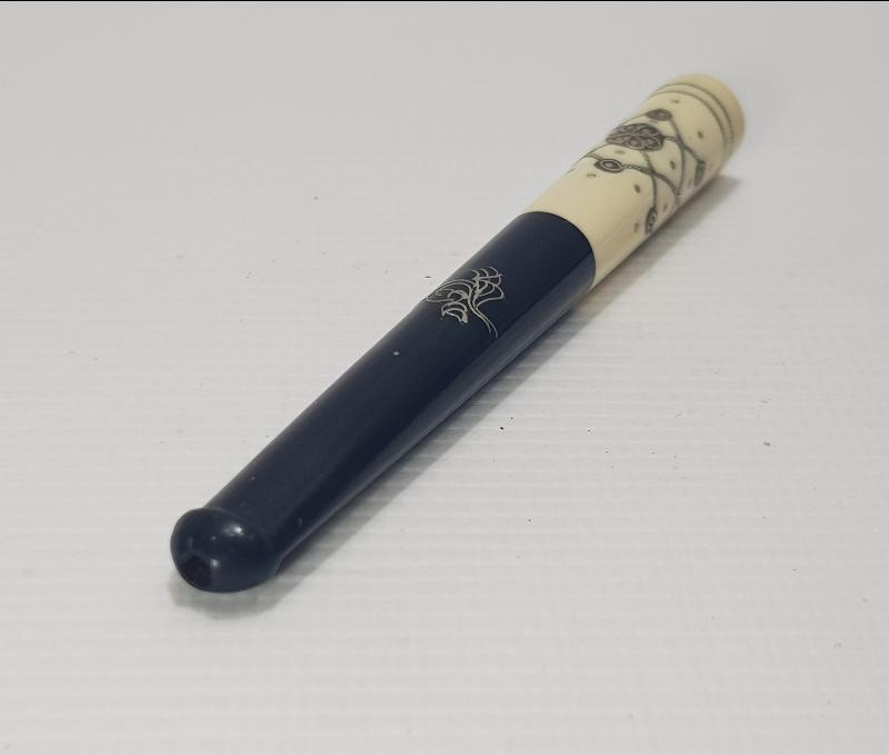 OSMANLI DÖNEMİ GÜMÜŞ ÇAKMA TUĞRALI VE AY YILDIZLI AĞIZLIK