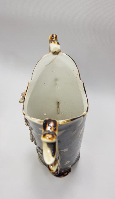 OSMANLI DÖNEMİ İZMİR İŞİ BİR ÇİFT PORSELEN VAZO 