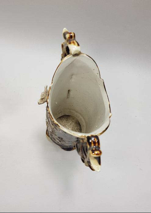 OSMANLI DÖNEMİ İZMİR İŞİ BİR ÇİFT PORSELEN VAZO 