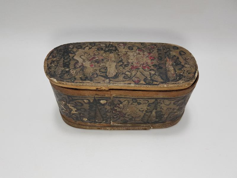 OSMANLI DÖNEMİ KÖK BOYALI AHHŞAP KAHVE KUTUSU