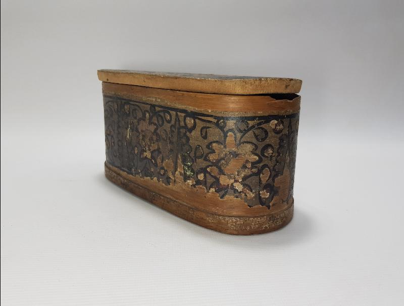 OSMANLI DÖNEMİ KÖK BOYALI AHHŞAP KAHVE KUTUSU