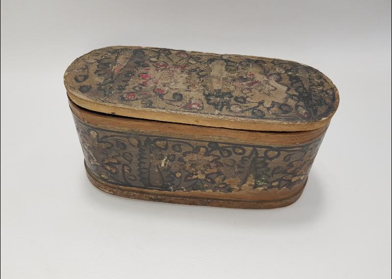 OSMANLI DÖNEMİ KÖK BOYALI AHHŞAP KAHVE KUTUSU