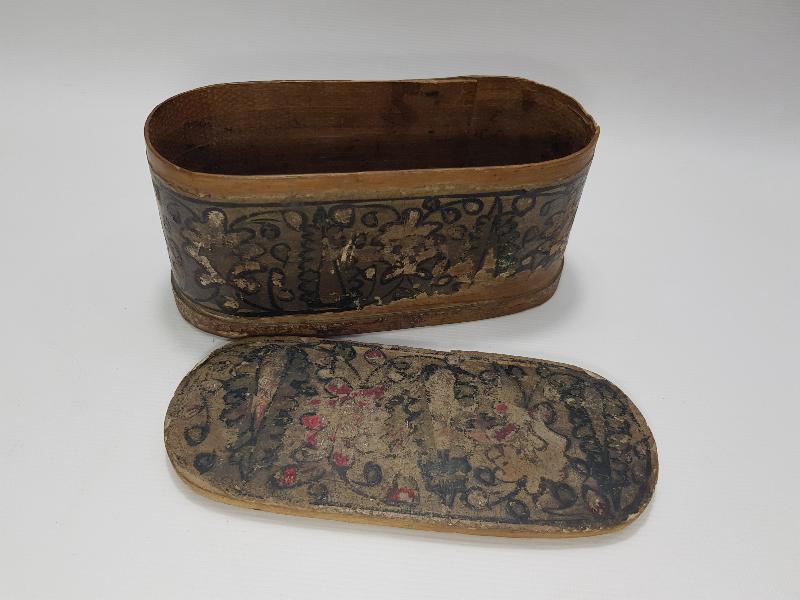 OSMANLI DÖNEMİ KÖK BOYALI AHHŞAP KAHVE KUTUSU