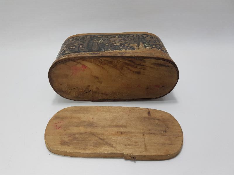 OSMANLI DÖNEMİ KÖK BOYALI AHHŞAP KAHVE KUTUSU