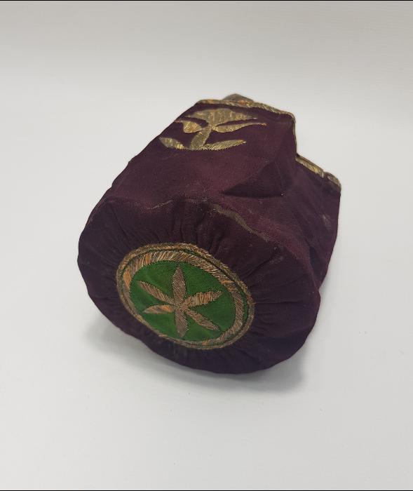 OSMANLI DÖNEMİ SIRMA İŞÇİLİKLİ ÇOK NADİR FORMDA KESE