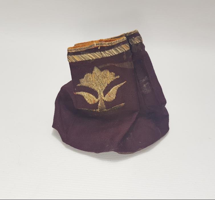 OSMANLI DÖNEMİ SIRMA İŞÇİLİKLİ ÇOK NADİR FORMDA KESE