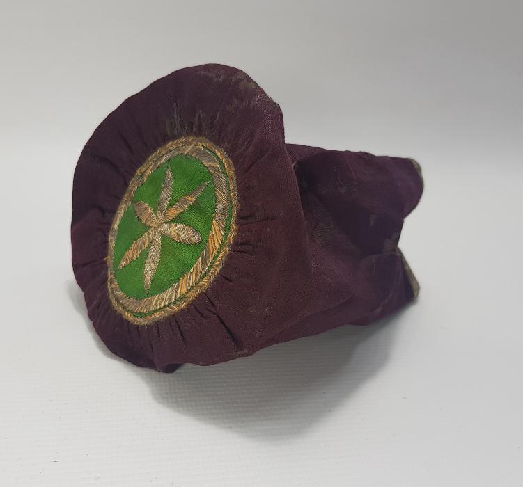 OSMANLI DÖNEMİ SIRMA İŞÇİLİKLİ ÇOK NADİR FORMDA KESE