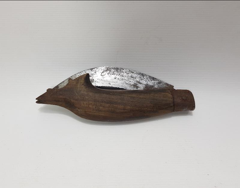 OSMANLI DÖNEMİ ÜZERİ YAZILI BAĞ BIÇAĞI 