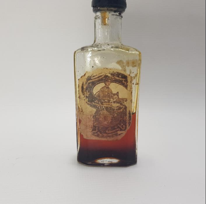 OSMANLICA YAZILI DİKİŞ MAKİNESİ YAĞI ŞİŞESİ