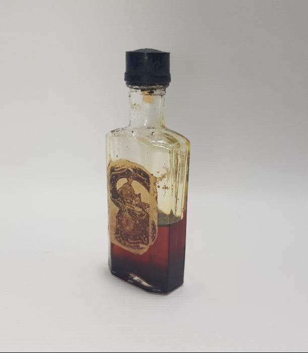 OSMANLICA YAZILI DİKİŞ MAKİNESİ YAĞI ŞİŞESİ