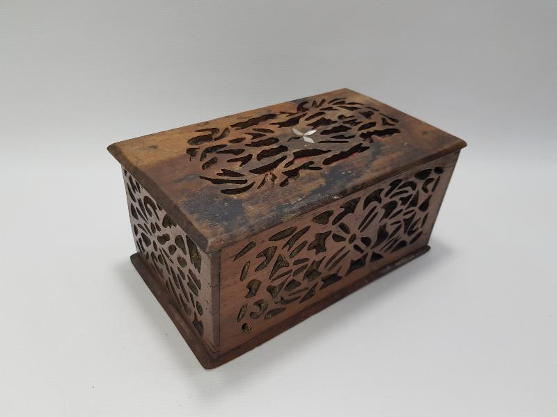 SİNOP CEZAEVİ İŞİ AHŞAP KAHVE KUTUSU 