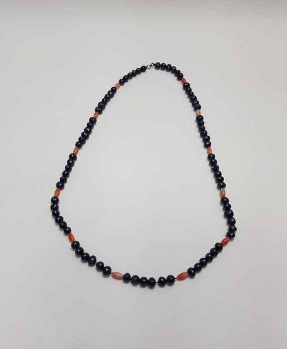 SİYAH İNCİ GERDANLIK 