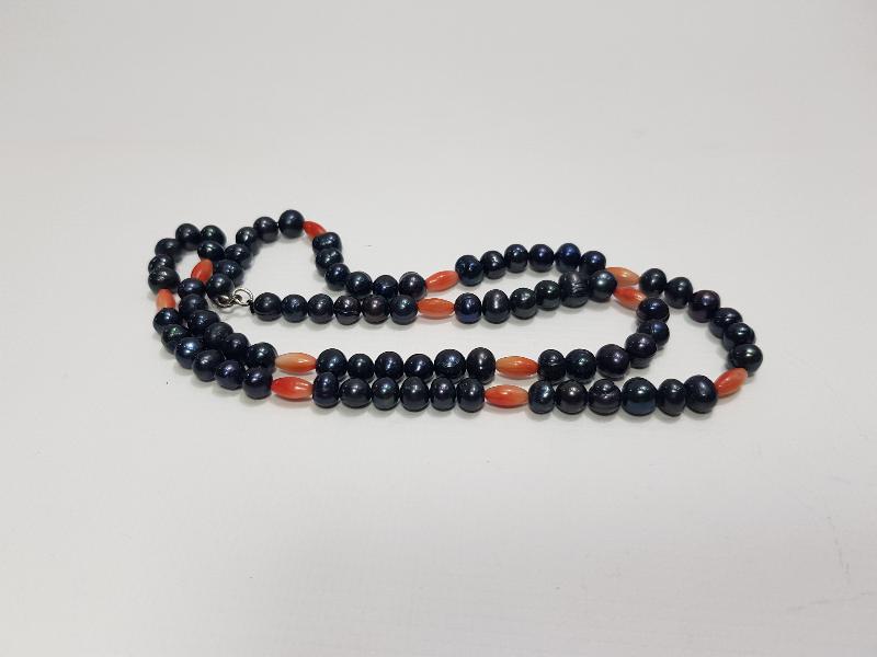 SİYAH İNCİ GERDANLIK 