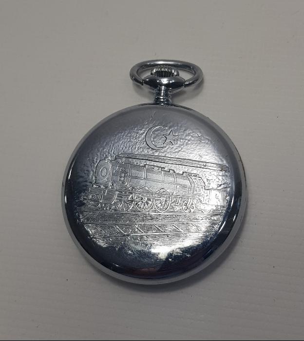 TC DEVLET DEMİR YOLLARI MONTDOR MARKA NADİR CEP SAATİ 