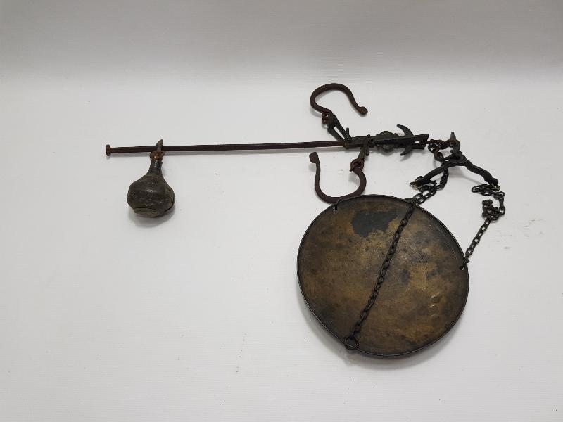 TEK KEFELİ OSMANLICA DAMGALI OMUZ TERAZİSİ