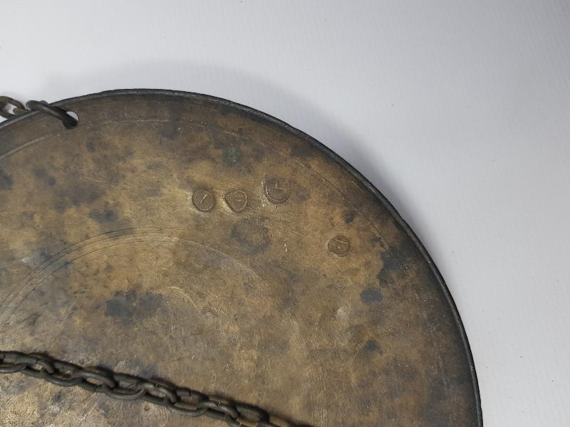 TEK KEFELİ OSMANLICA DAMGALI OMUZ TERAZİSİ