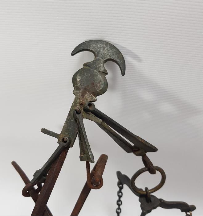 TEK KEFELİ OSMANLICA DAMGALI OMUZ TERAZİSİ