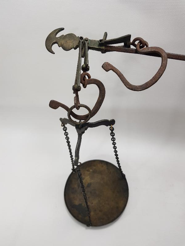 TEK KEFELİ OSMANLICA DAMGALI OMUZ TERAZİSİ