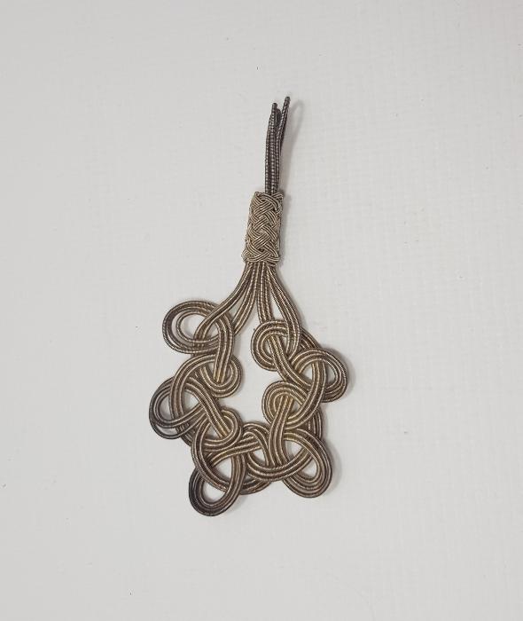 TRABZON İŞİ KAZAZİYE GÜMÜŞ TESBİH PÜSKÜLÜ