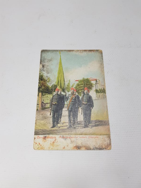 1. DÜNYA SAVAŞI DÖNEMİ SANCAKTAR OSMANLI ASKERLERİ 