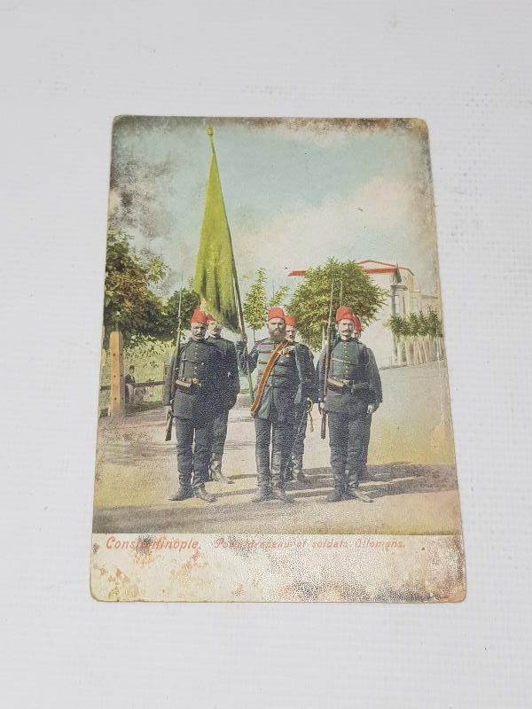 1. DÜNYA SAVAŞI DÖNEMİ SANCAKTAR OSMANLI ASKERLERİ 