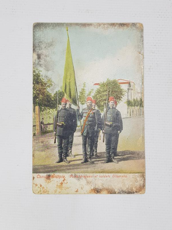 1. DÜNYA SAVAŞI DÖNEMİ SANCAKTAR OSMANLI ASKERLERİ 