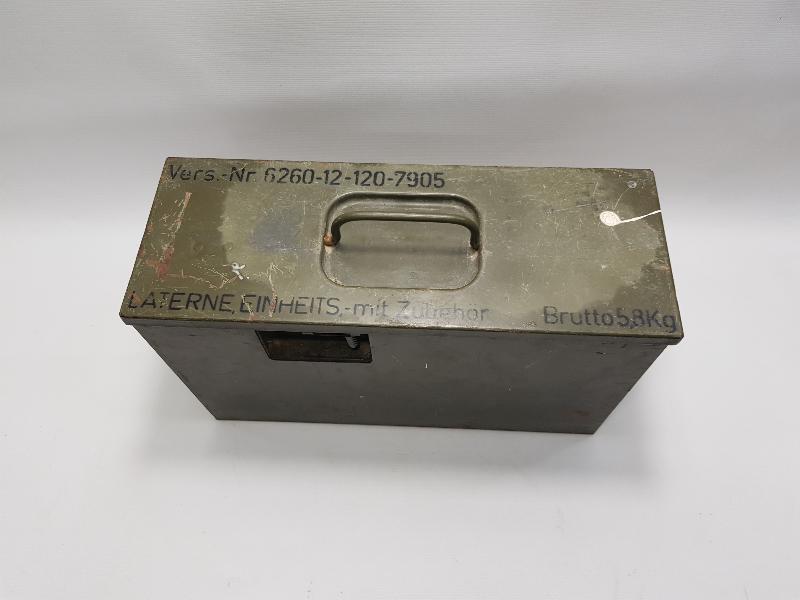 2. DÜNYA SAVAŞI DÖNEMİ ALMAN ASKERİ TEÇHİZAT ÇANTASI - LATERNE EINHEITS MIT. ZÜBEHOR