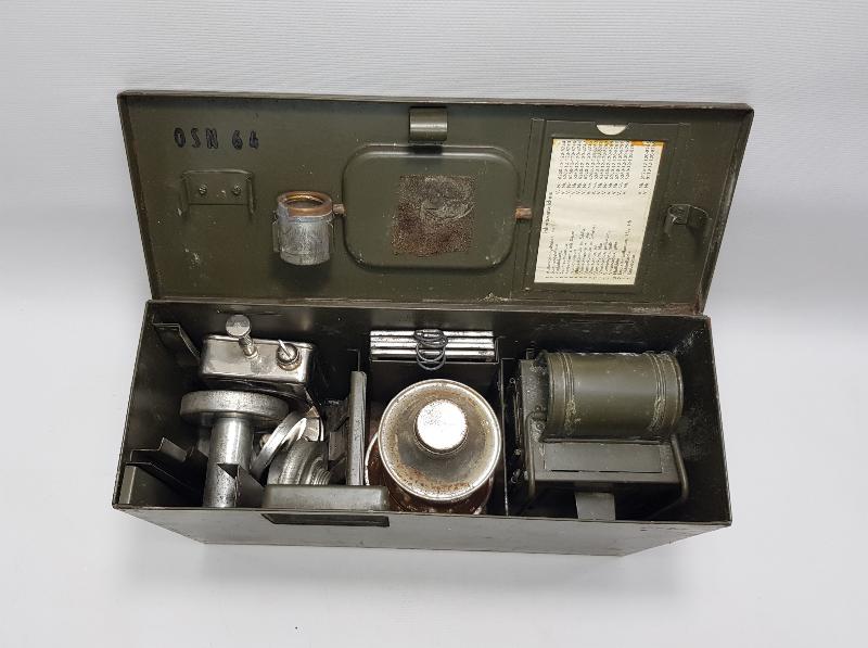 2. DÜNYA SAVAŞI DÖNEMİ ALMAN ASKERİ TEÇHİZAT ÇANTASI - LATERNE EINHEITS MIT. ZÜBEHOR