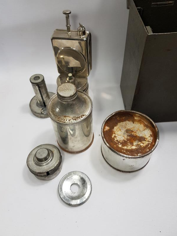 2. DÜNYA SAVAŞI DÖNEMİ ALMAN ASKERİ TEÇHİZAT ÇANTASI - LATERNE EINHEITS MIT. ZÜBEHOR