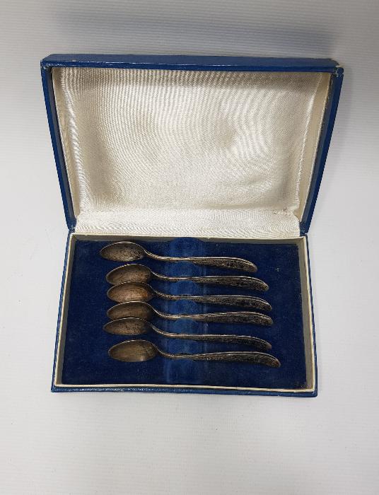 84 DAMGALI GÜMÜŞ ÇAY KAŞIĞI SETİ 