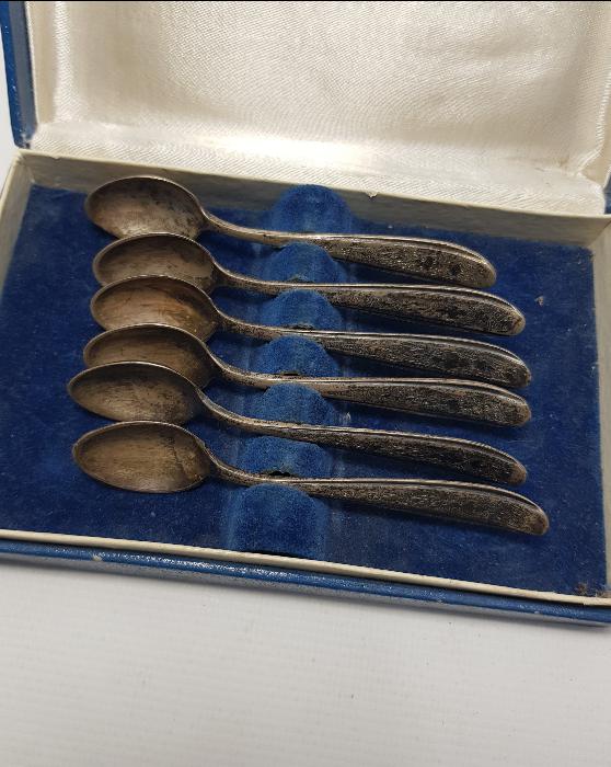 84 DAMGALI GÜMÜŞ ÇAY KAŞIĞI SETİ 