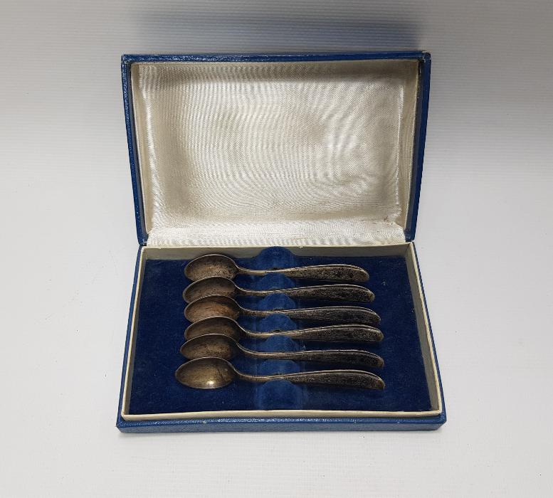 84 DAMGALI GÜMÜŞ ÇAY KAŞIĞI SETİ 