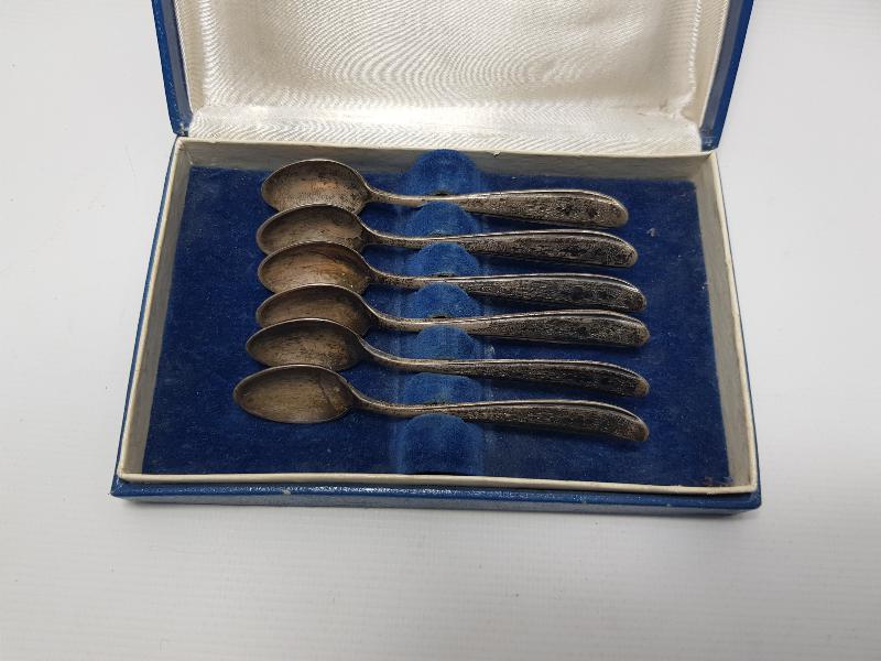 84 DAMGALI GÜMÜŞ ÇAY KAŞIĞI SETİ 